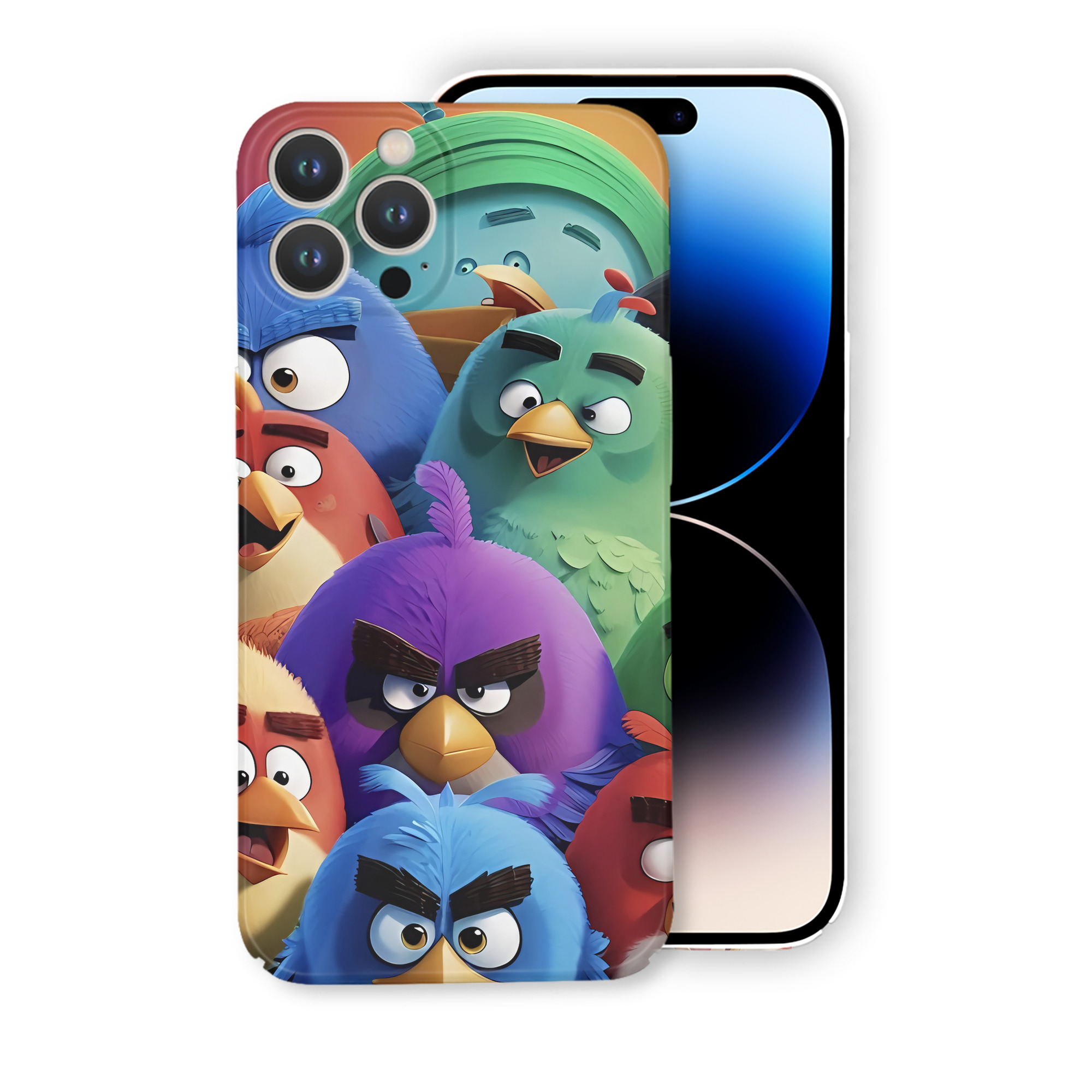 （画像用） Angry Birds アングリーバード 【iPhone 14シリーズ対応】ハードケース